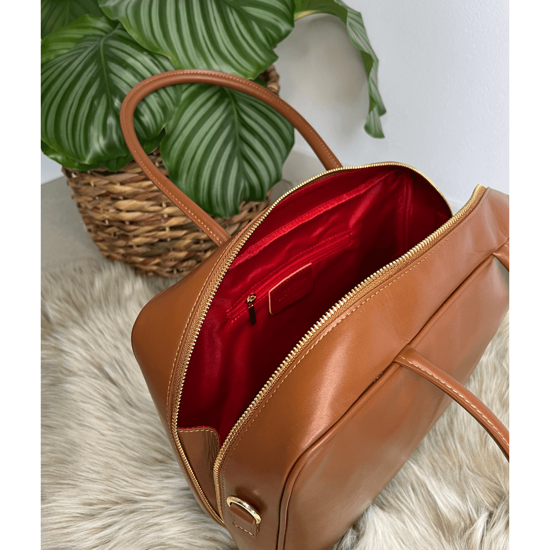 The Maison Bag - Cuoio