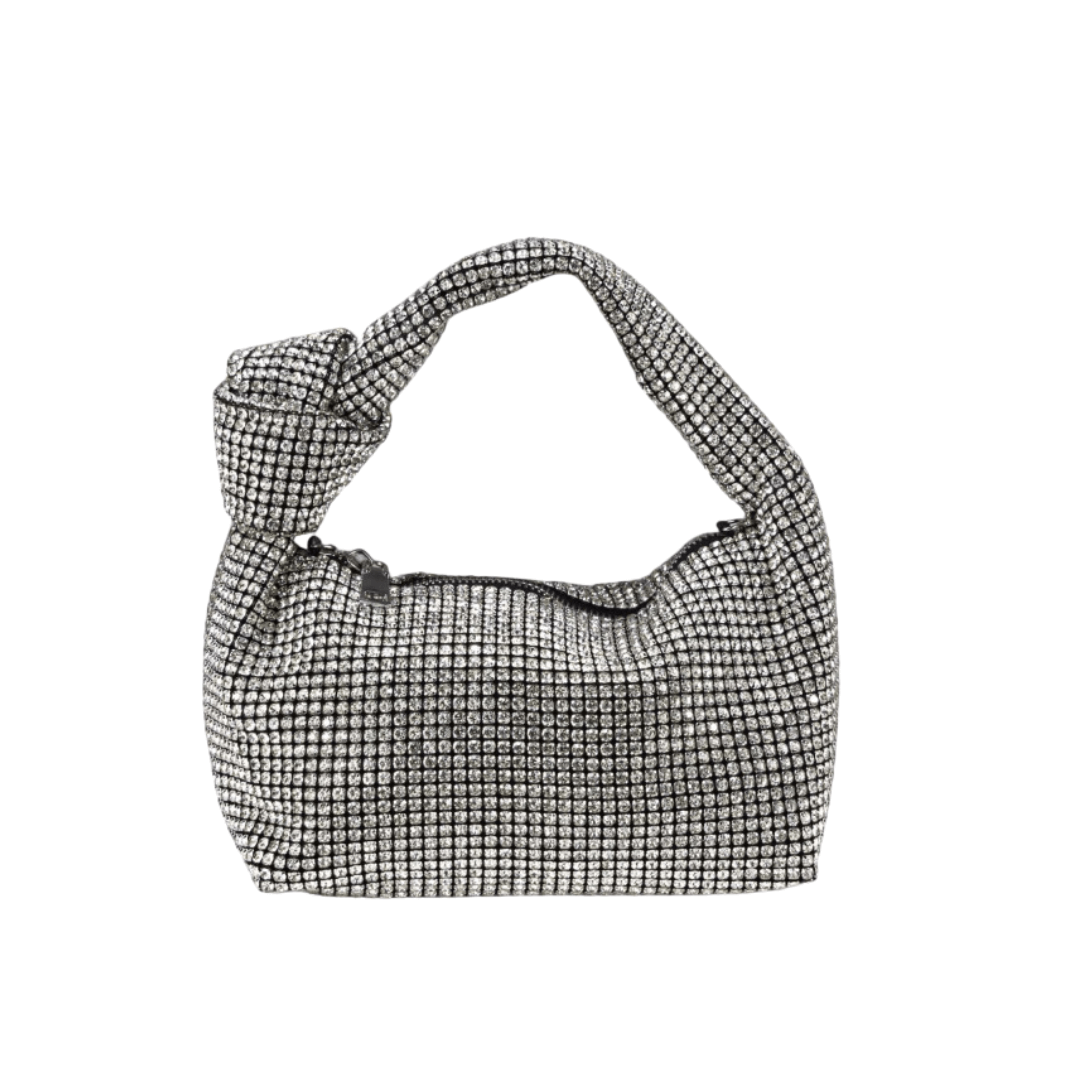 Crystal bag - Argento scuro