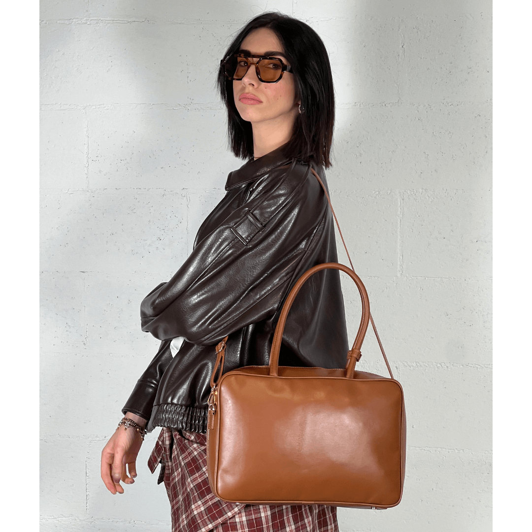 The Maison Bag - Cuoio