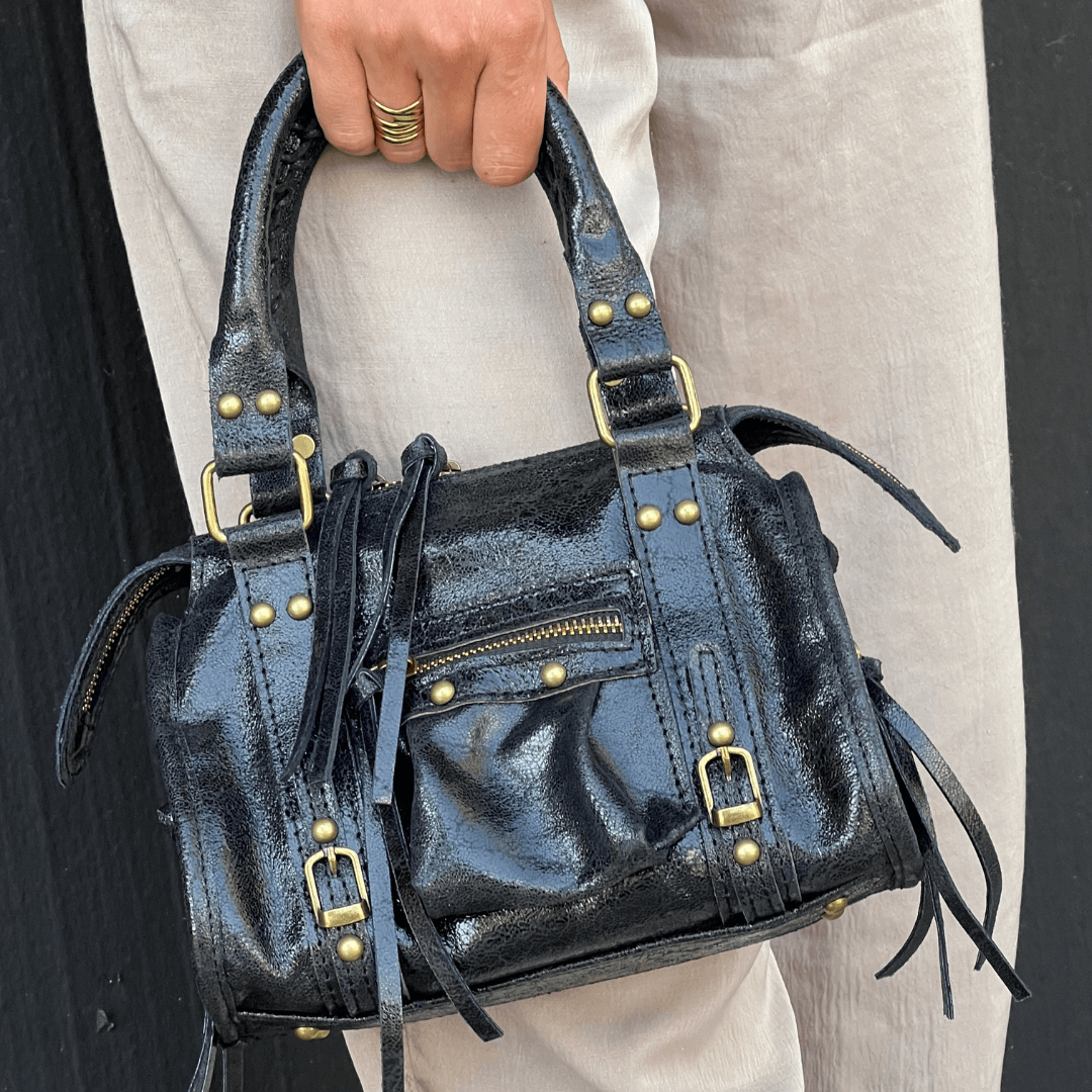 City Bag Nera A La Folie