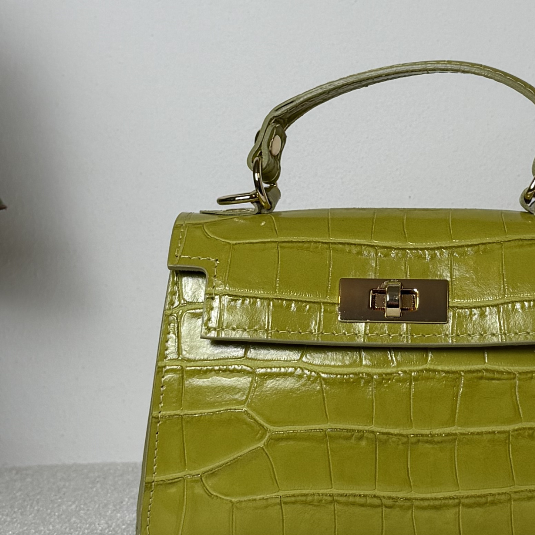 Croc Bag - Pistacchio