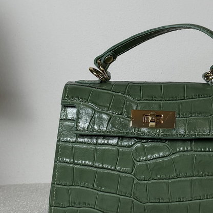 Croc Bag - Salvia