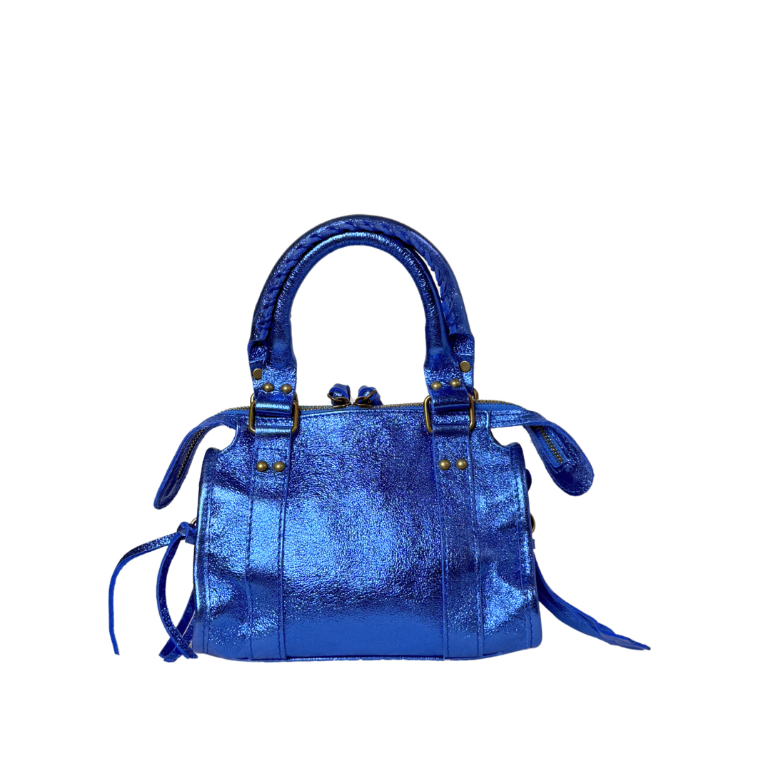 Bolso City Laminado - Azul
