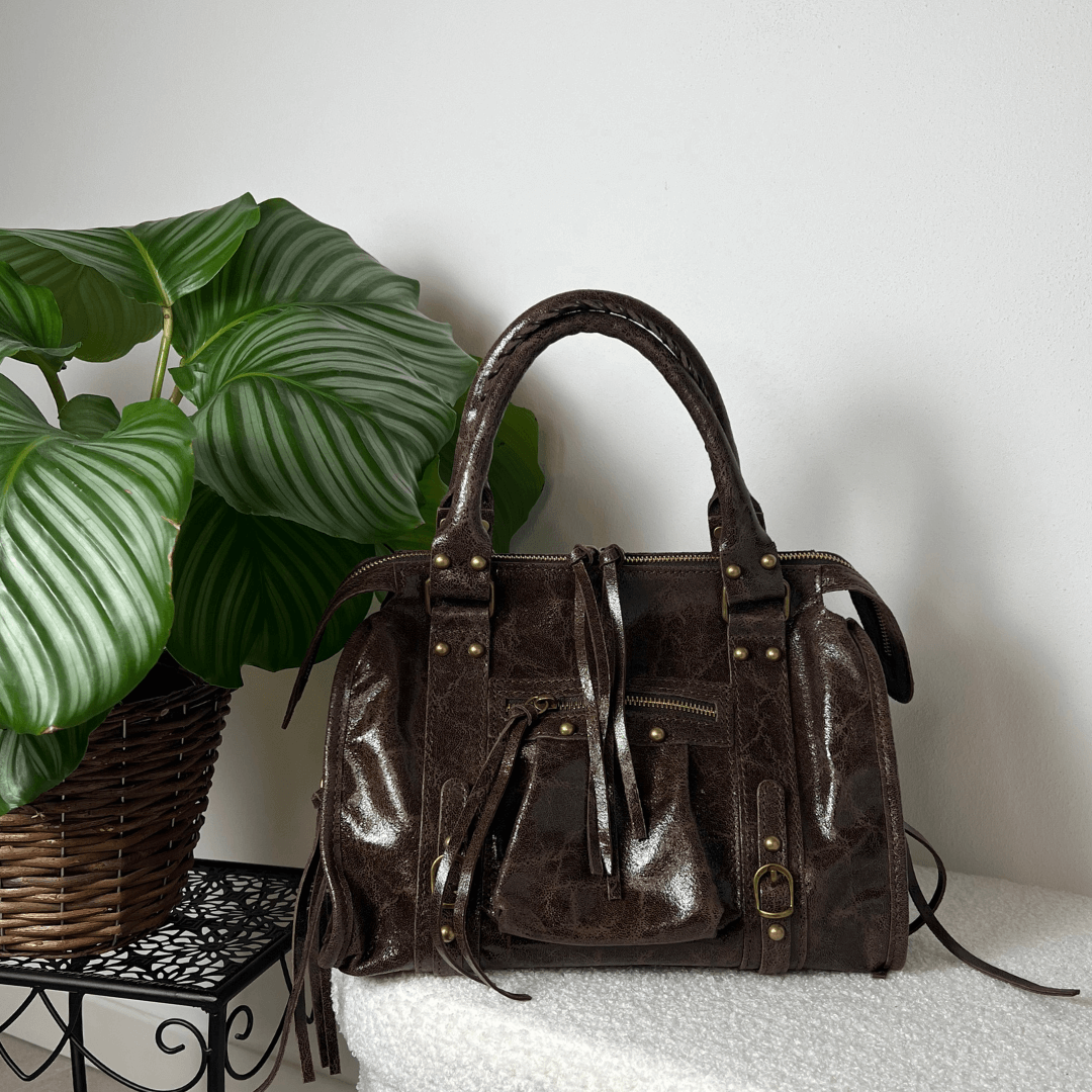 City Bag Maxi - Testa di moro