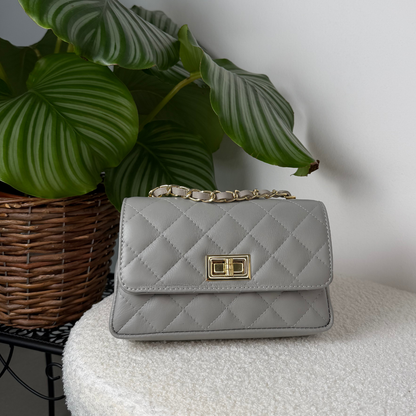 Bolso Trinity Mini - Gris Perla