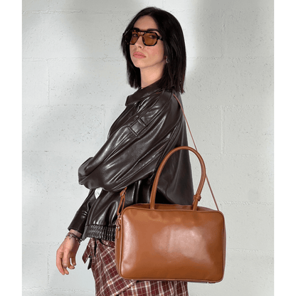 The Maison Bag - Cuoio