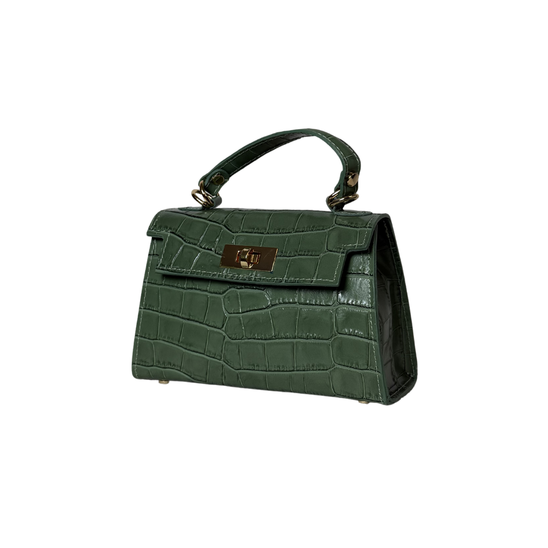 Croc Bag - Salvia