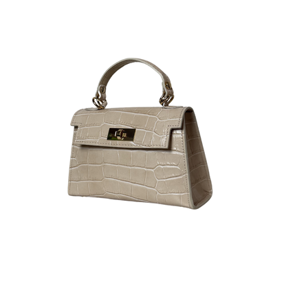 Croc Bag - Beige