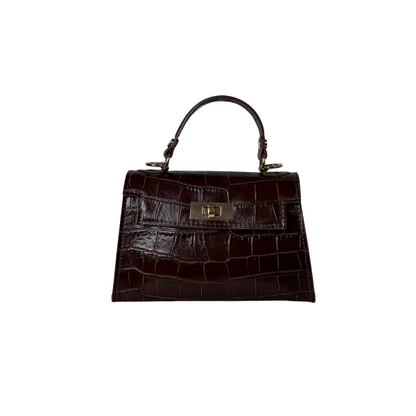 Bolso Croc - Quemado