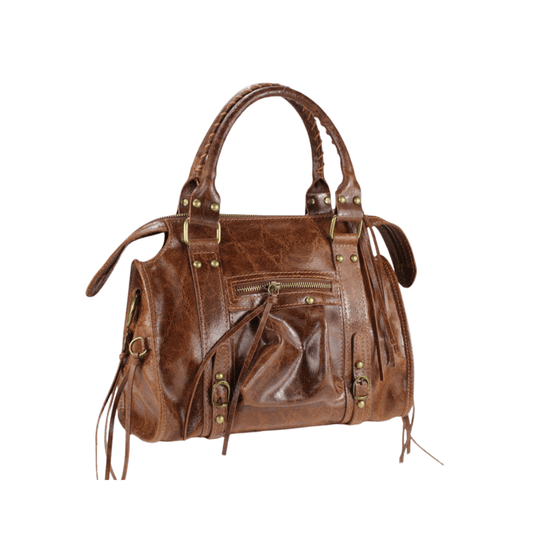 City Bag Marrone Grande A La Folie