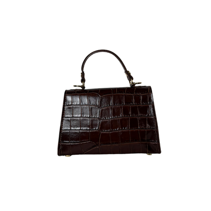 Bolso Croc - Quemado