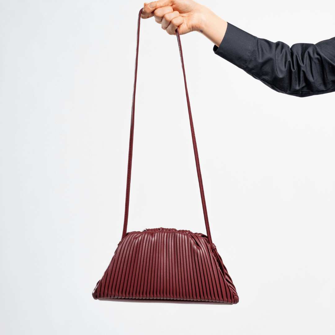 Minaudière Bag Bordeaux