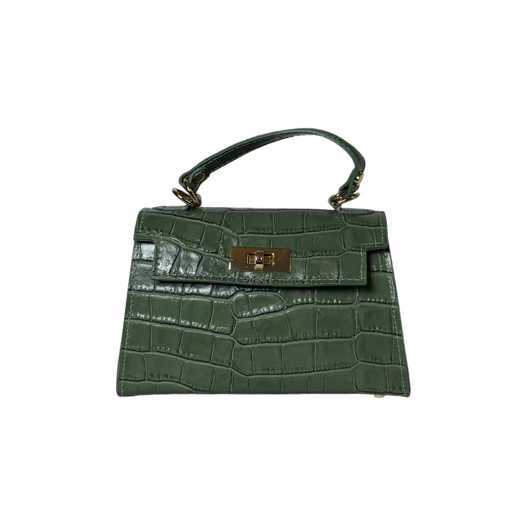 Croc Bag - Salvia